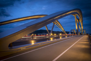 Eisenbahnbrücke Linz 2021