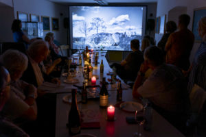 Weihnachtliche Stimmung im Klubraum